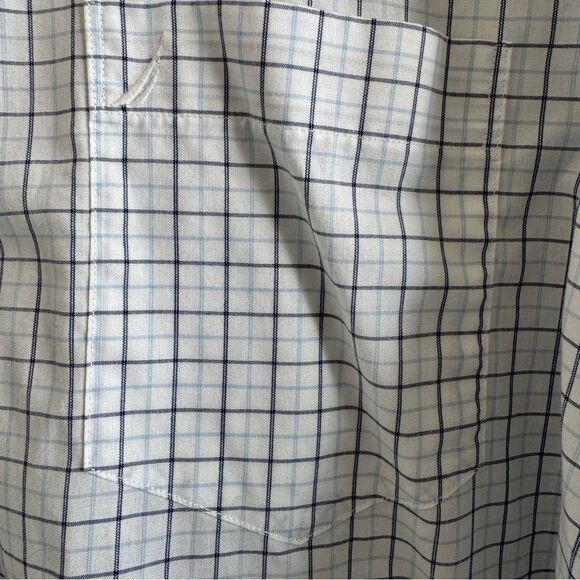 Nautica Button Down Shirt Long Sleeve 100% Cotton Large - Picture 4 of 6